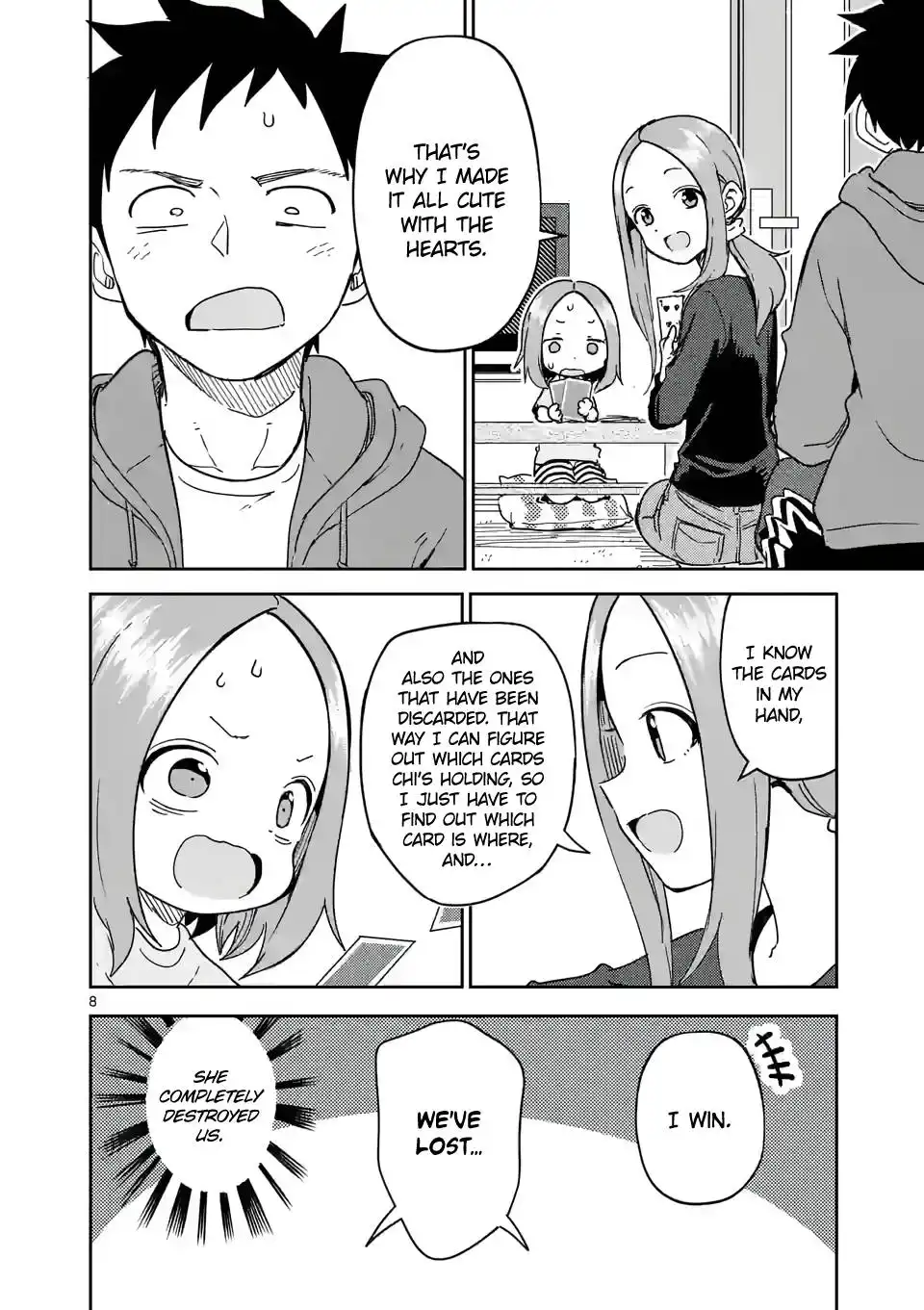 Karakai Jouzu no (Moto) Takagi-san Chapter 269 8